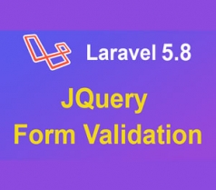 Advance Laravel JQuery Form Validation