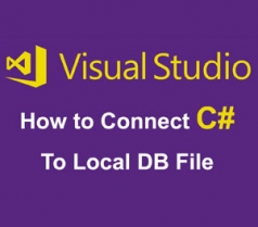 C# local database connection